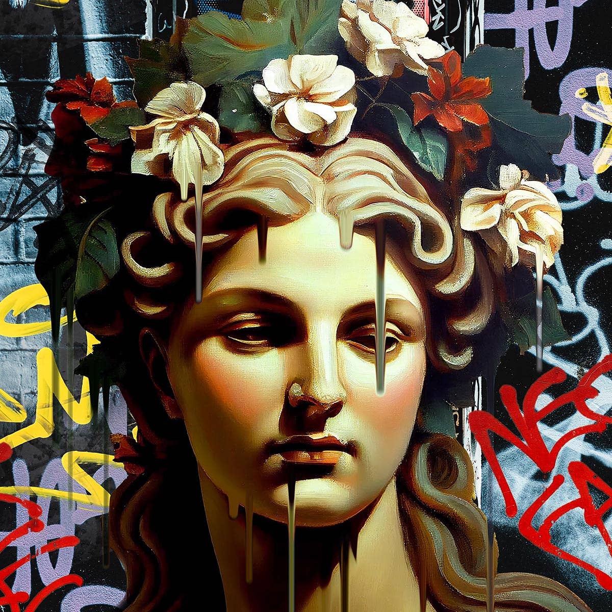 Dikhotomy - Wholesale Art Print - Lienzo impreso de la Pietà de Vandal3