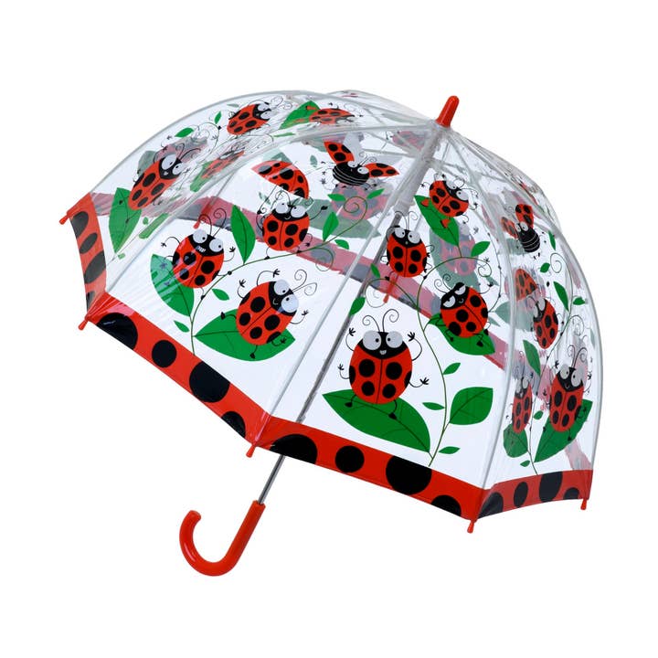 Marienkäfer-PVC-Regenschirm für Kinder von Bugzz @ Soake Kids für den Großhandel von Soake