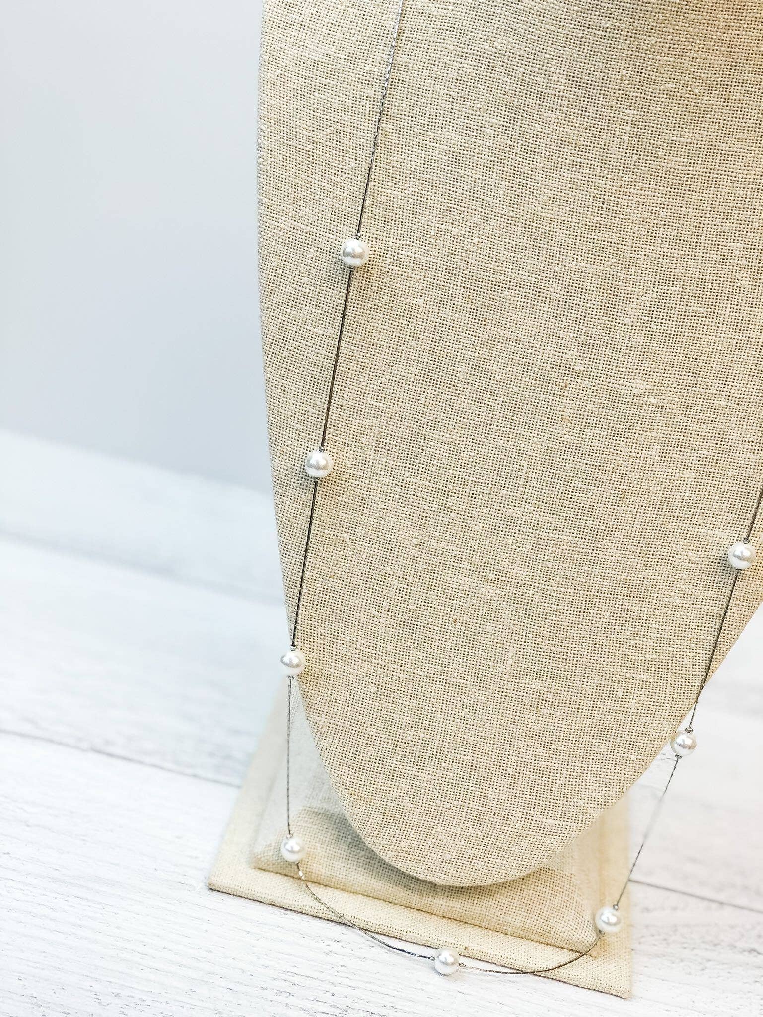 Prep Obsessed Wholesale - Vendita all'ingrosso Collane di perline/perle - Collana lunga stazione di perle3