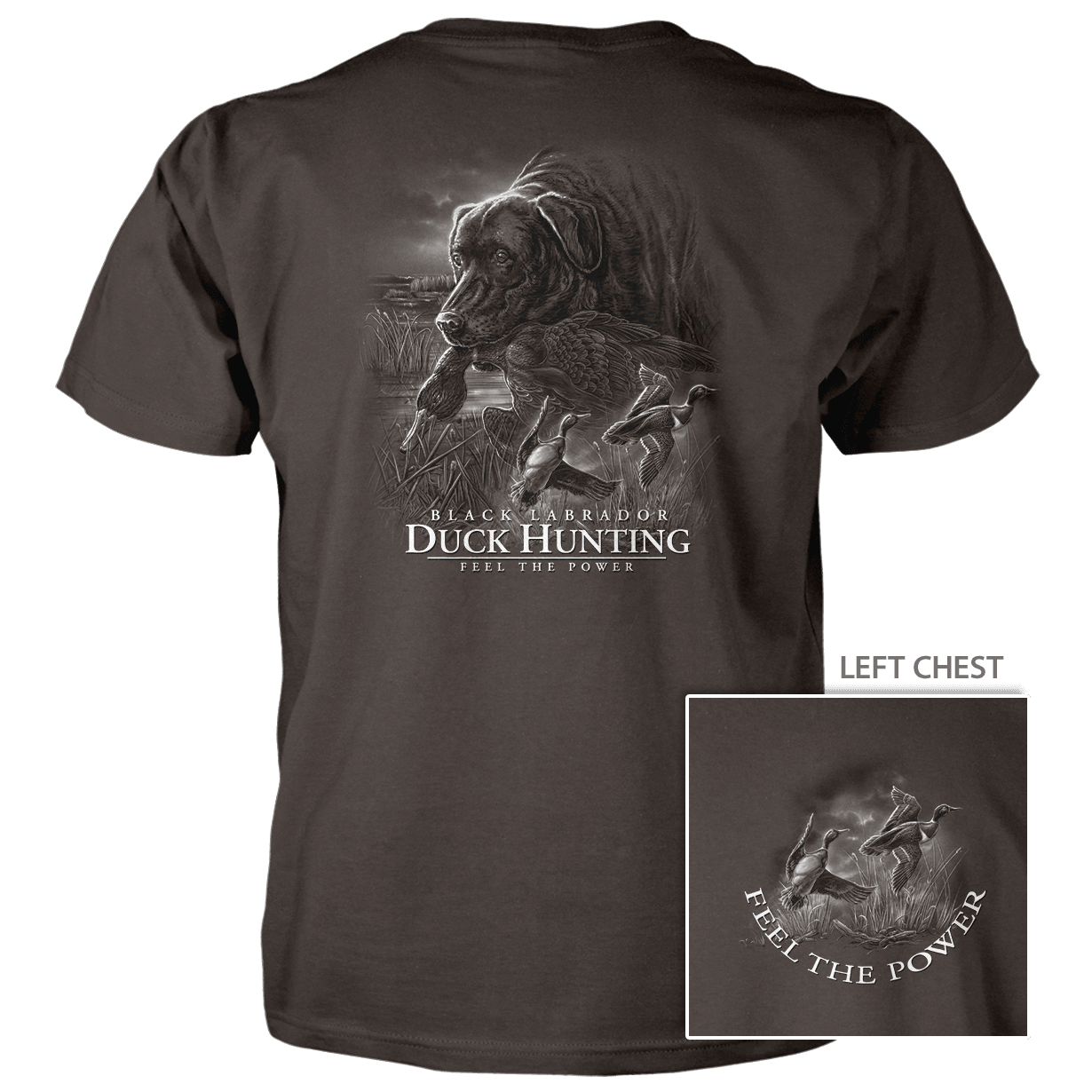 Old Country Outfitters - Vendita all'ingrosso Maglietta serigrafata - Unisex - Maglietta in cotone da 4,5 oz FTP Lab Duck Hunting2