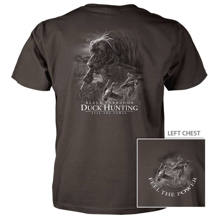 Old Country Outfitters - Vendita all'ingrosso Maglietta serigrafata - Unisex - Maglietta in cotone da 4,5 oz FTP Lab Duck Hunting2