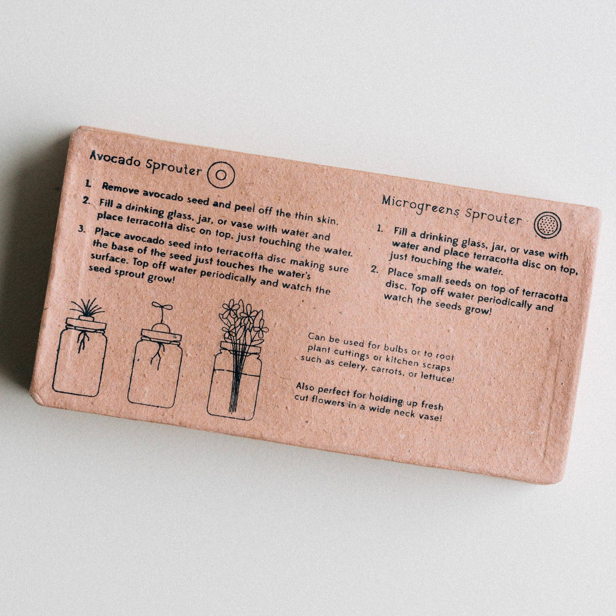 Ten Thousand Villages - Wholesale Plant Seeds - Bija Floral Seed Sprouter Set7