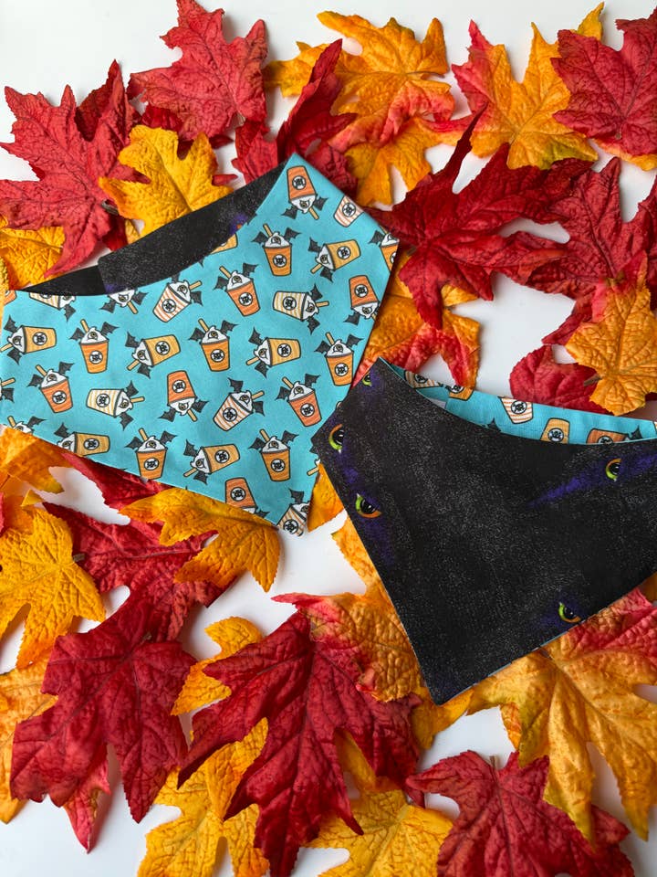 Spooky Pup Cup Bandana for wholesale by The Pet Scout Shop