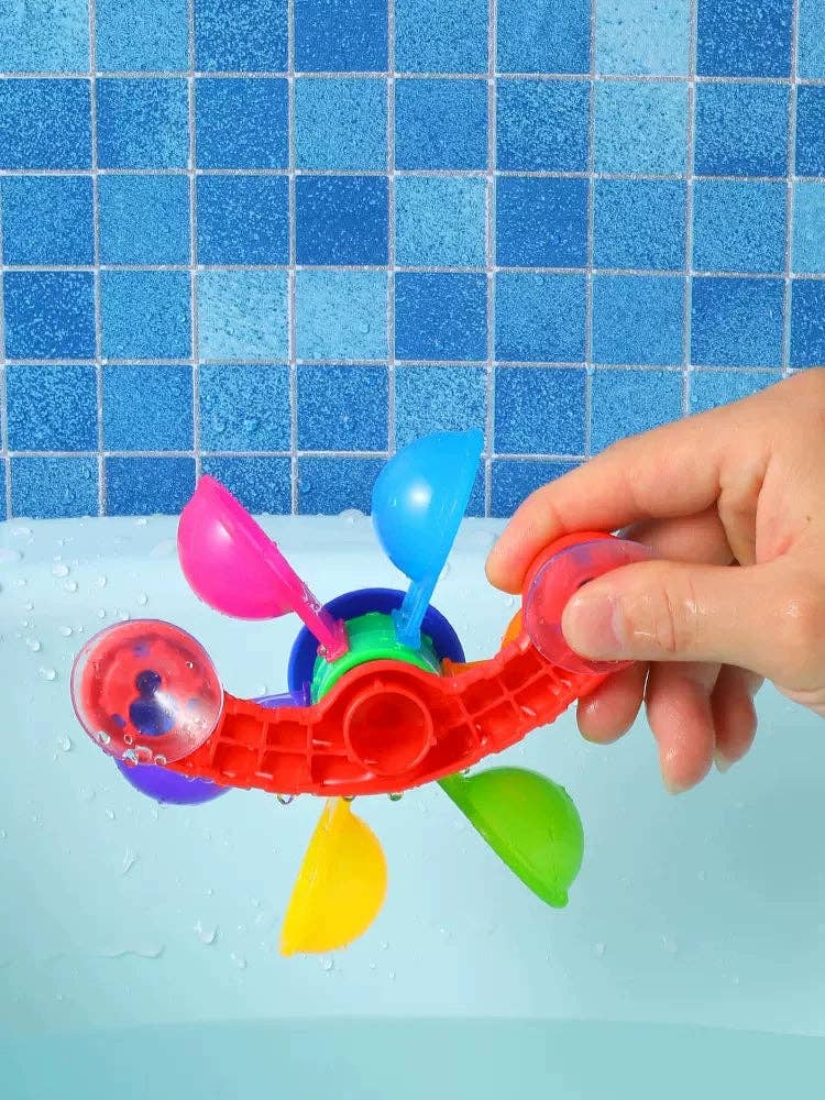 Toyarina - Wholesale Bath Toy - Baby - Baby Windmill Rotary Table Bath Toy- Assorted2