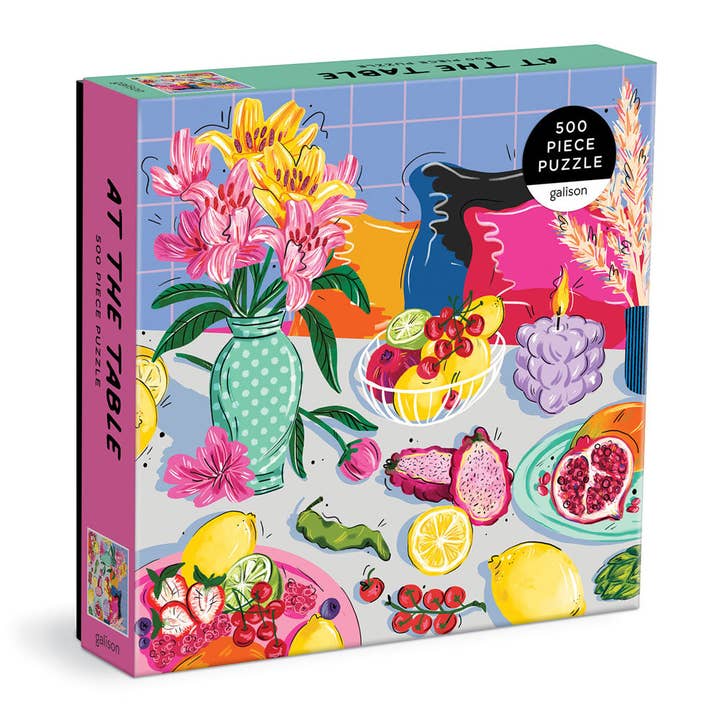 Chronicle Books - Wholesale Puzzle - Adult - At the Table 500 Piece Puzzle