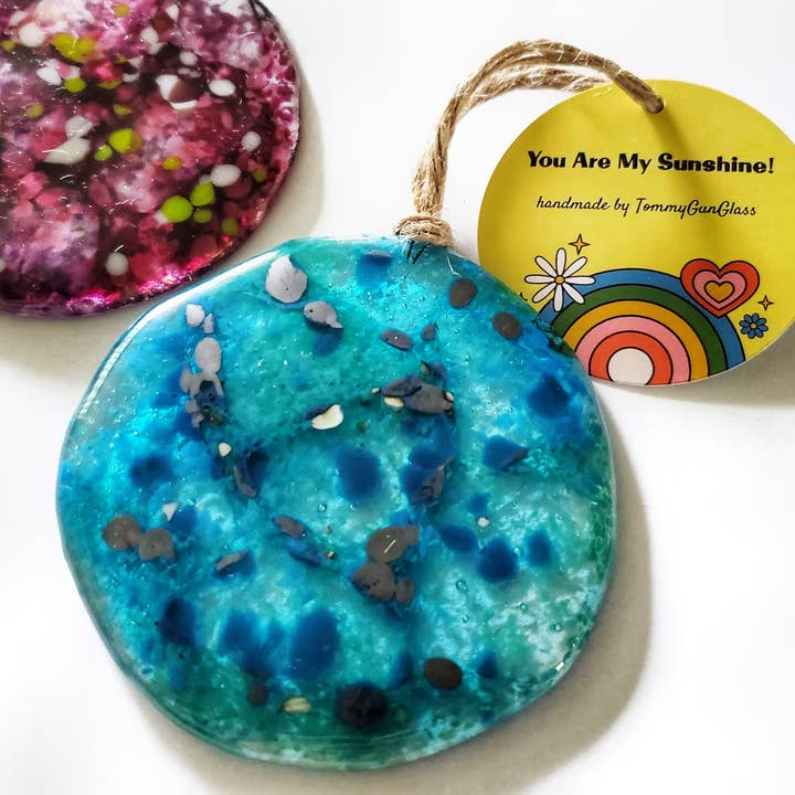 TommyGunGlass - Wholesale Suncatcher - You Are My Sunshine Chunky Suncatcher Ornament