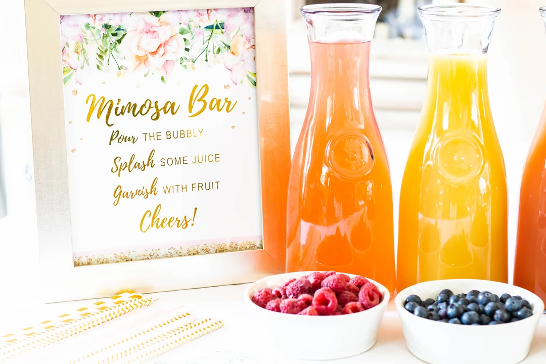 CÔTIER BRAND – wholesale DIY craft kit – Mimosa Bar Decorations Kit - Bridal Shower & Birthday Party 7