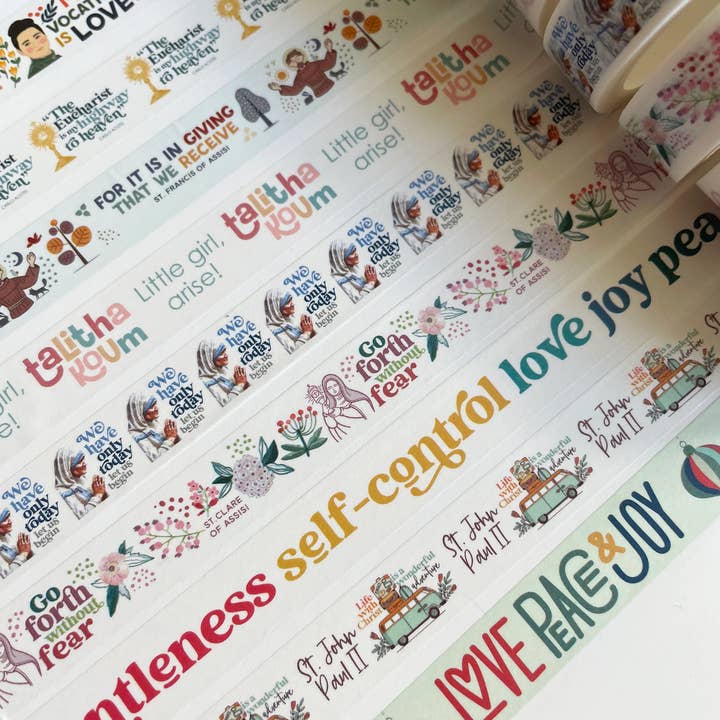 The Stump of Jesse - Wholesale Washi Tape - Carlo Acutis Washi Tape I Highway to Heaven Catholic Gift2