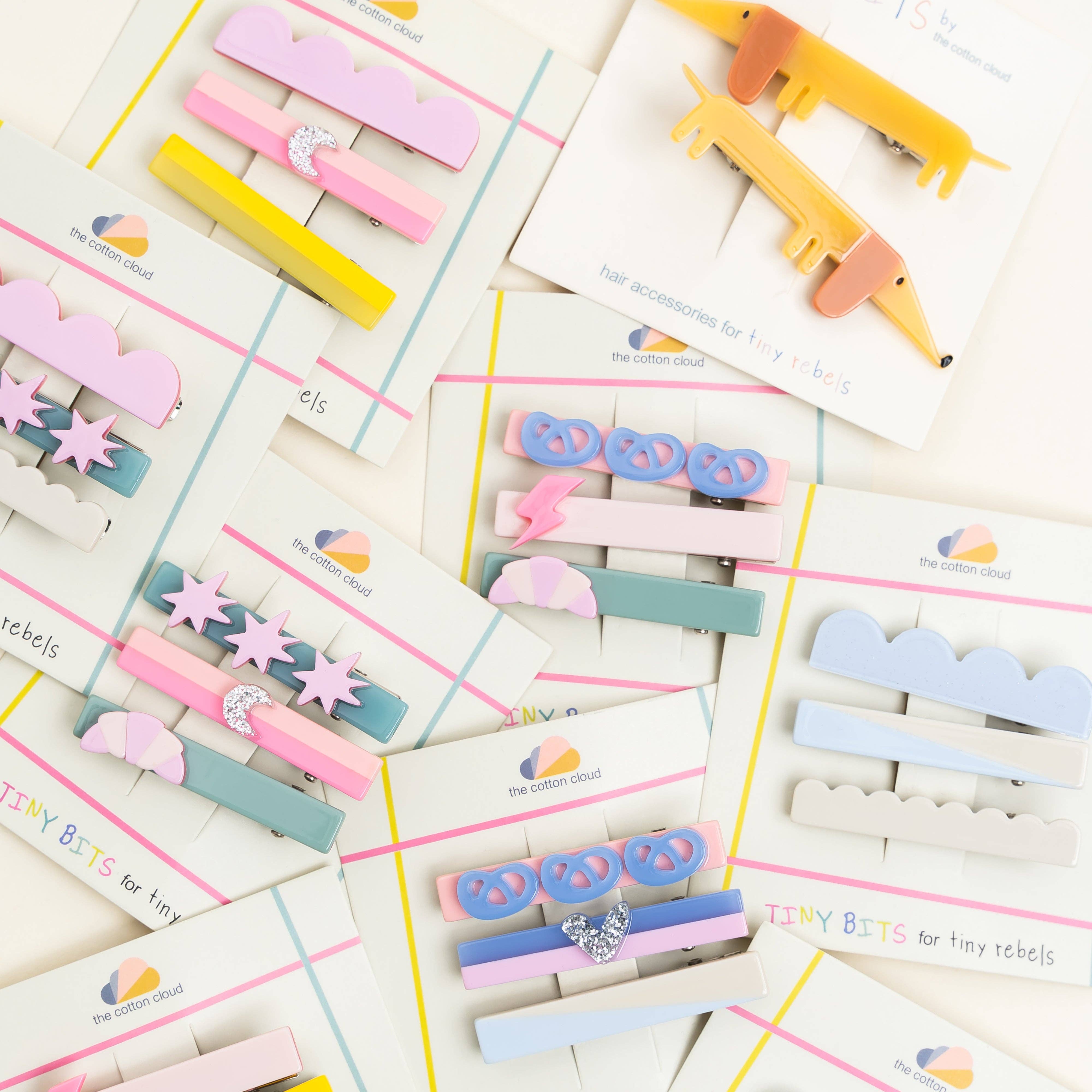 the cotton cloud - Wholesale Hair Pin - Hair Clip Set Flying Dog7