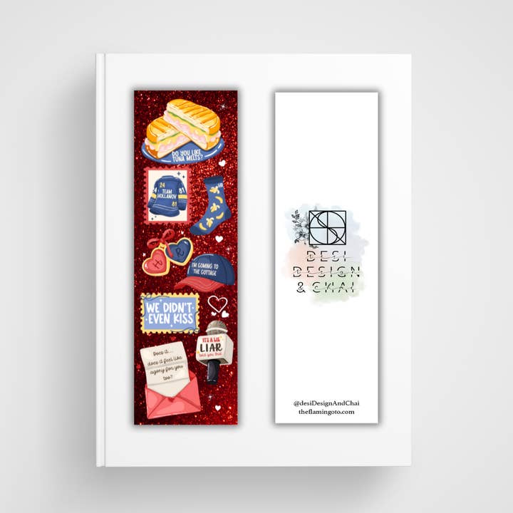 Rivalité intense, romance de hockey, club de lecture Signet pour la vente par Desi design and chai