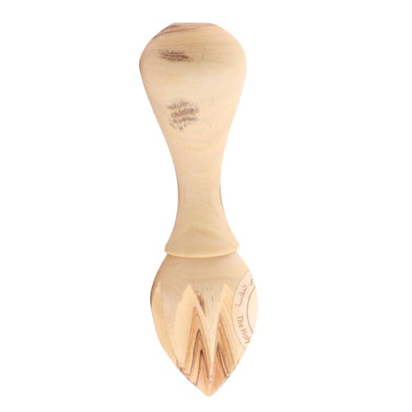 Olive Wood Lemon Squeezer for wholesale by SO JUST SHOP