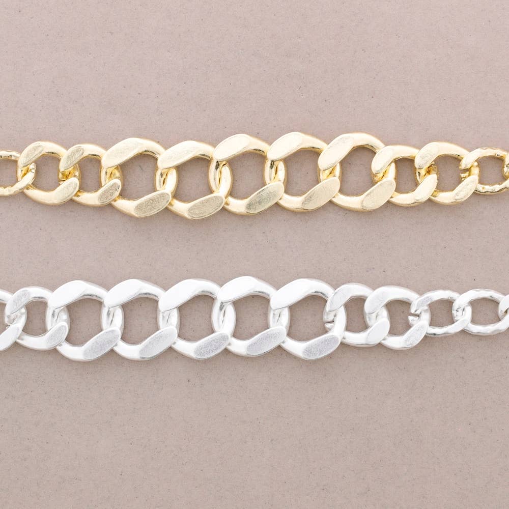 Sonata - Wholesale Link & Chain Necklace - Eslobones Metal Necklace3