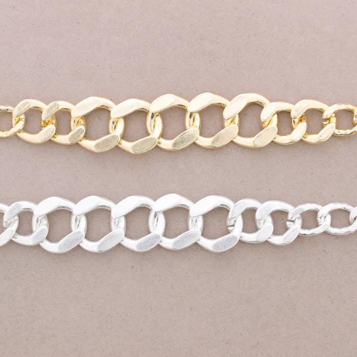 Sonata - Wholesale Link & Chain Necklace - Eslobones Metal Necklace3