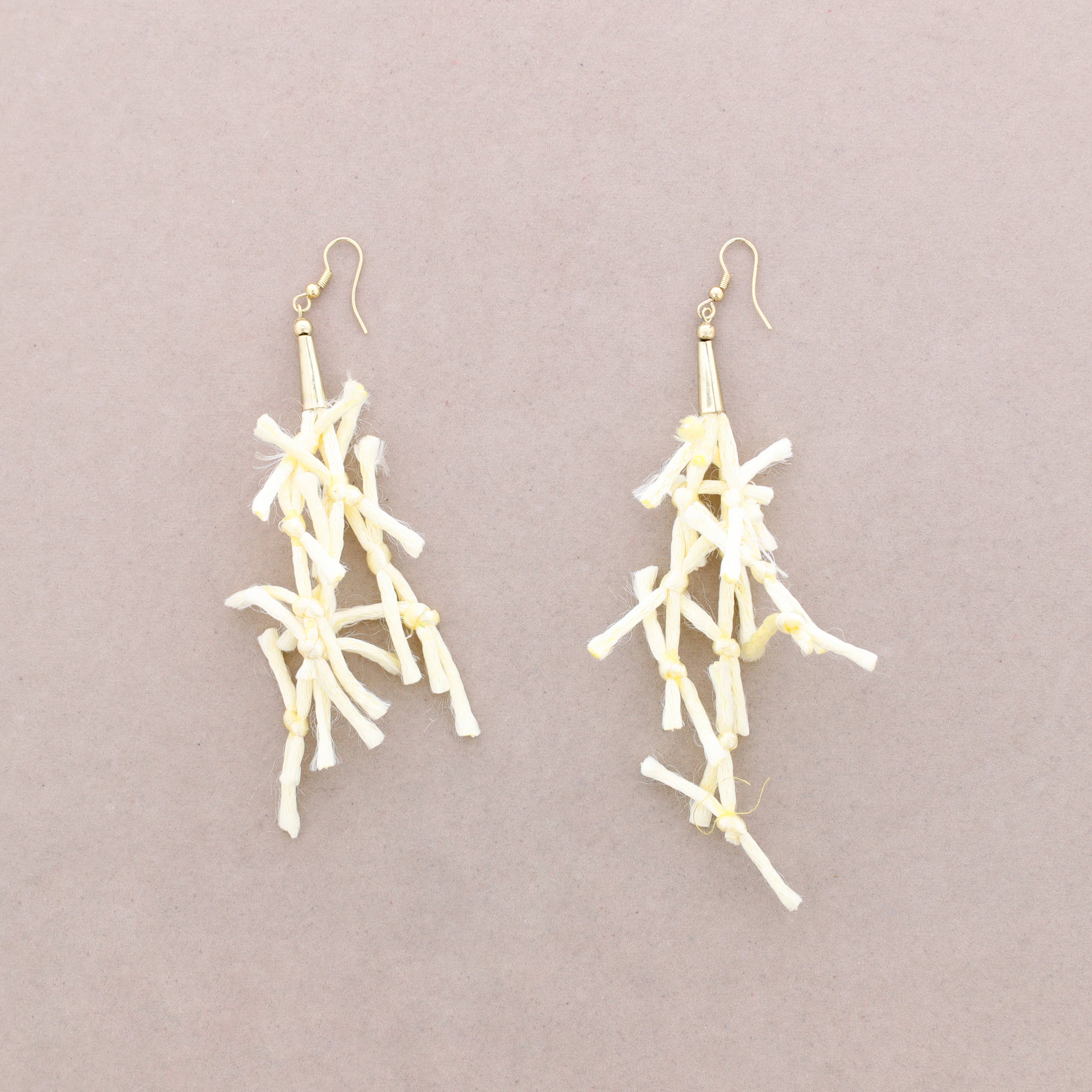 Sonata - Wholesale Snap Jewelry - Ethnic Cord Earrings2