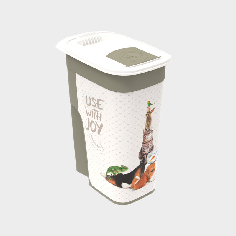 4cats Heimtierbedarf GmbH - Vente Gamelle – chat et chien - Boîte de rangement alimentaire Rotho MyPet 4,1 L - 3 modèles disponibles5