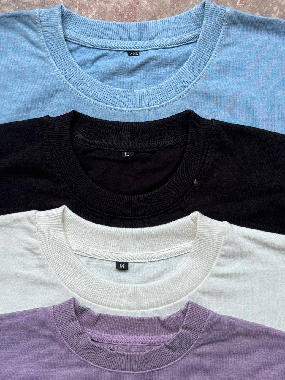 Factory Blanks - Wholesale T-Shirt - Unisex - 250GSM Stone Washed Oversized T-Shirt – 2026 Streetwear Fit3