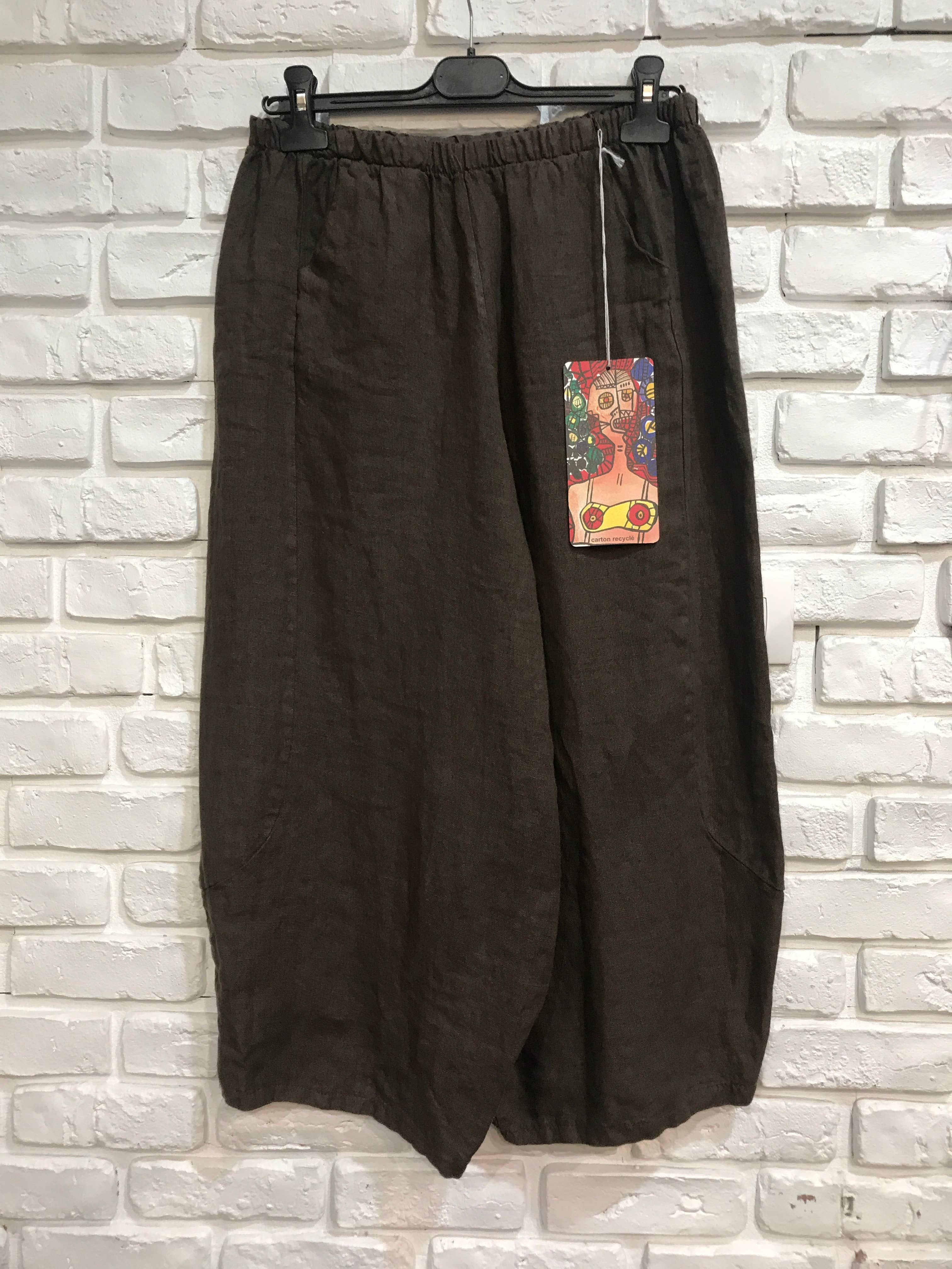 la maison des fibres naturelles – Engroshandel Bukser - Dame – Linnedbukser 669057 100 % linned36