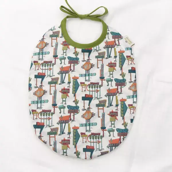 BARNABÉ AIME LE CAFÉ – wholesale Baby bib – baby – Liberty® English Floral Baby Bib2