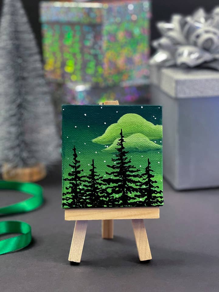 Minipintura con caballete «Tiny Wanderlust» para venta al por mayor de Jiva More Life