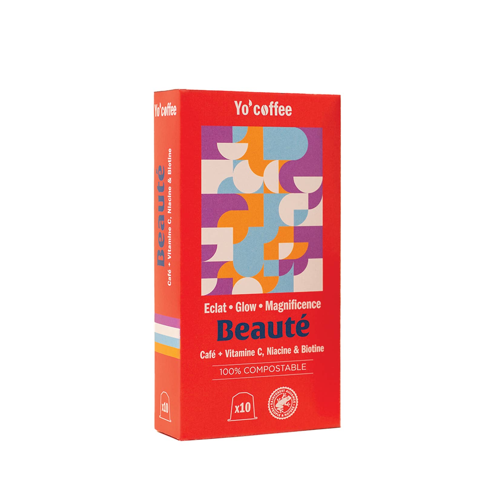 YOKO DESIGN - Vente Café moulu - Yo'Coffee Beauté - Capsules pour peau éclatante, cheveux et ongles forts2