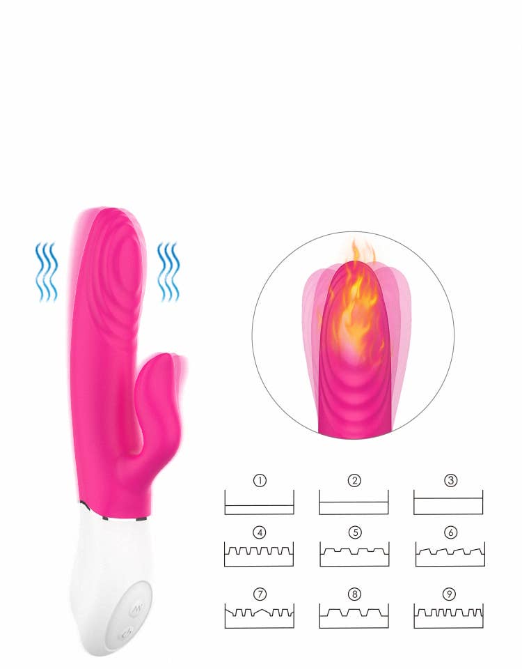 Seductive Boudoir – wholesale Sex toy – Lighter 10 Inverter Heated Power Vibrator Sexy Toys8