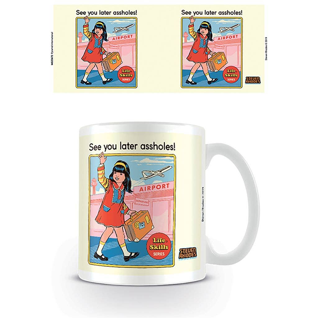 Pyramid International - Wholesale Coffee Mug - Steven Rhodes (See You Later Assholes)2