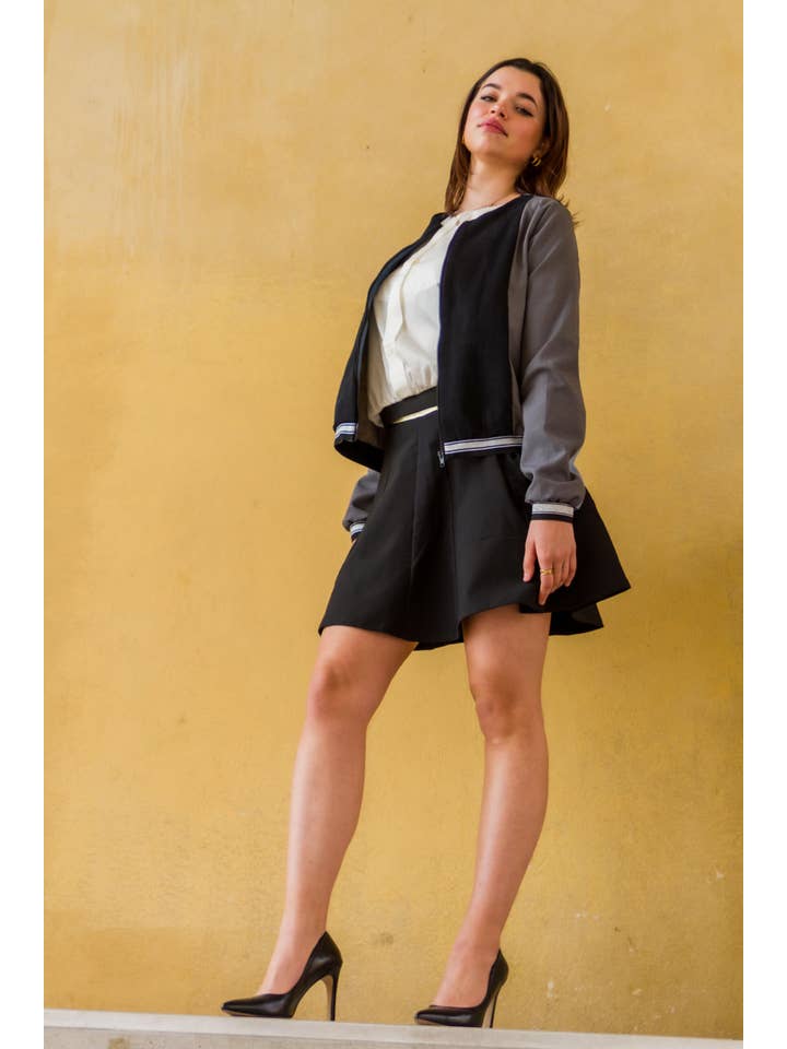 Revivre by MF - Wholesale Skirt - Women's - The Mika skirt, the black skater skirt2