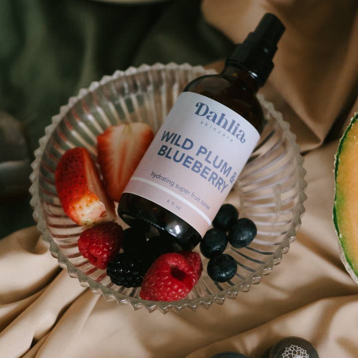 Dahlia Skincare - Wholesale Facial Toner - Wild Plum & Blueberry Facial Toner2