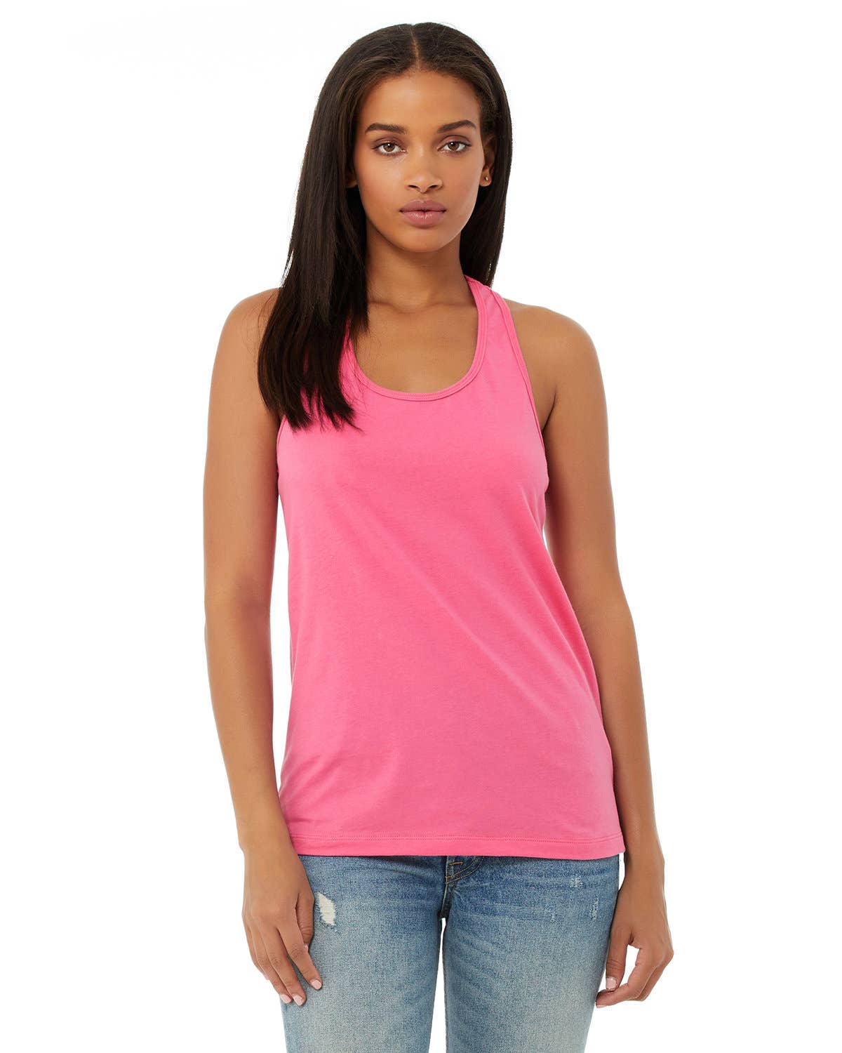 Total Apparel - Wholesale Tank Top - Women's - Bella + Canvas Ladies' Jersey Racerback Tank | B600811