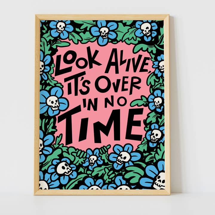 Look Alive | Art Print | Illustrated Print (Copy) for wholesale by Lost Lines Studio