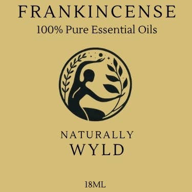 Naturally Wyld - Wholesale Essential oil - Pure Frankincense Essential Oil – Earthy Resin Aroma for Meditation & Ritual (18ml)1