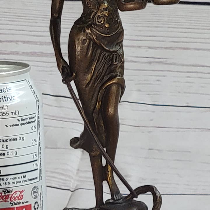 Bronzhaus - Wholesale Beeldje/beeldhouwwerk - Echt bronzen beeld Marmeren Lady Blind Justice Scales Law Sculpture Marmeren figuur1