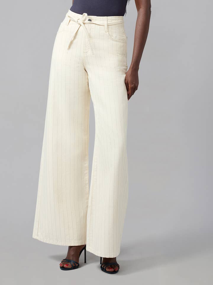 MILAN-SL Ultra High Rise Wide Leg Jeans 32" Inseam for wholesale by LOLA DENIM