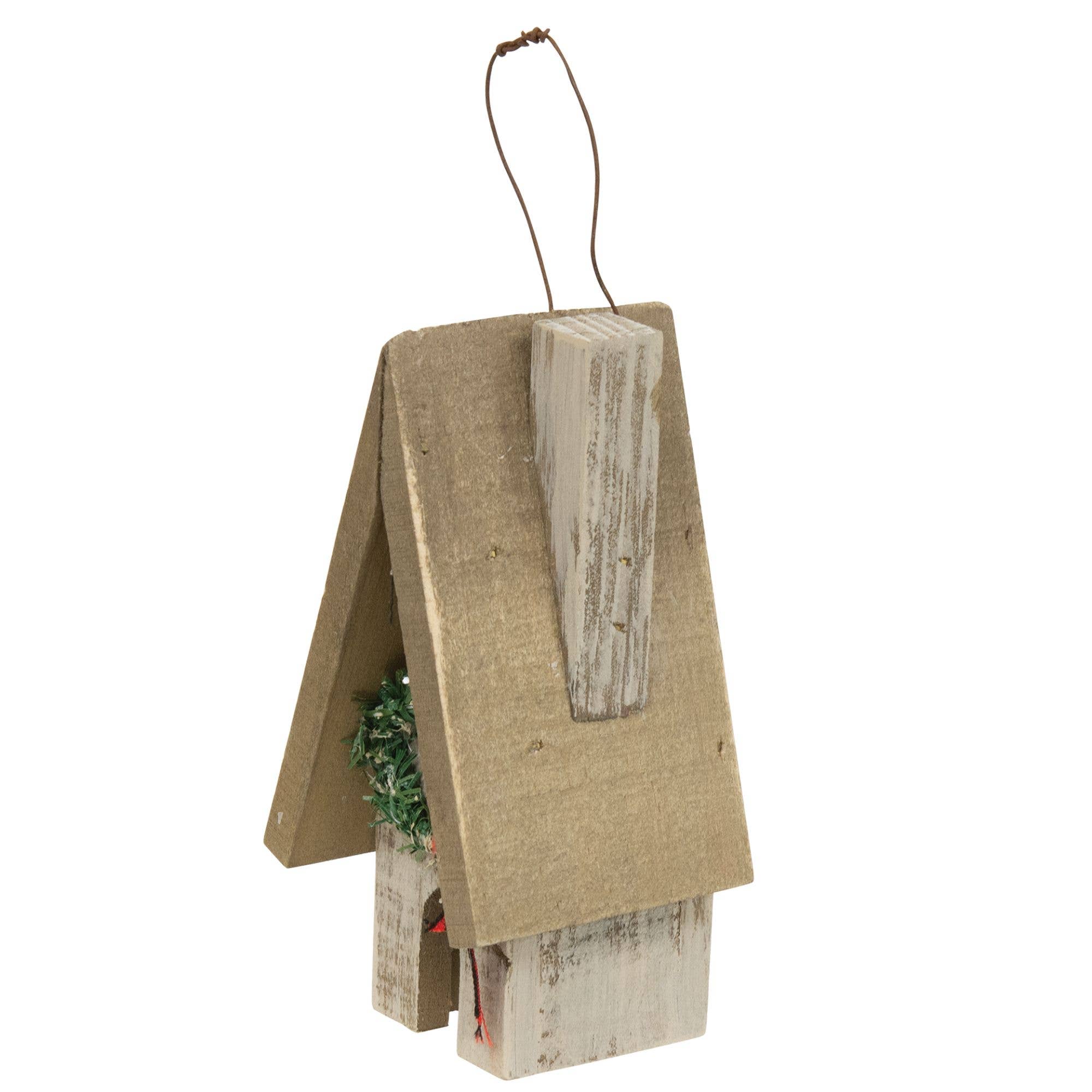 The Hearthside Collection - Vente Objets de décoration - Maison de ville primitive avec couronne1