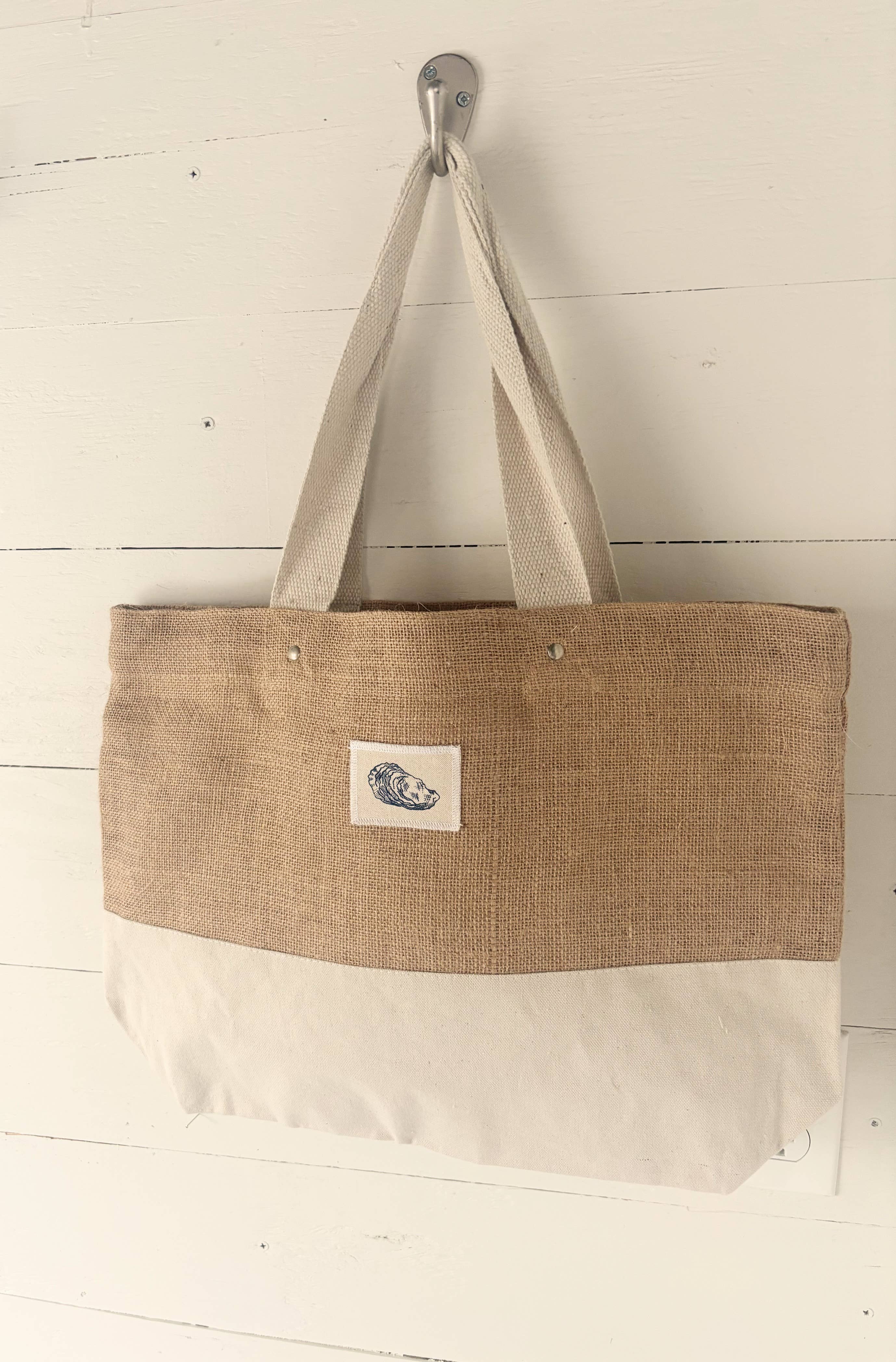 Seagate Studio - Wholesale Beach Bag - Oyster Canvas Tote Beach Bag2