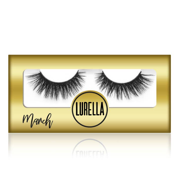 3D Mink Eyelashes - March for wholesale by Lurella Cosmetics