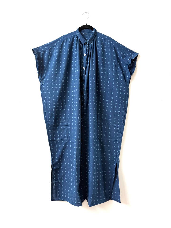 Elise Zwei Indigo-Punkte für den Großhandel von Happy French Gang