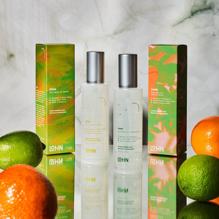 LOHN (No duties | Ships from CAN/USA) - Wholesale Room & Linen Spray - LOHN Everywhere Mist - JARO Mandarin & Petitgrain2