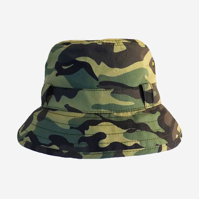 Kids Adventurer Bucket Hat: Camo and other Purchase wholesale camo bucket hats. Free returns & net 60 terms on Faire trending on Faire.