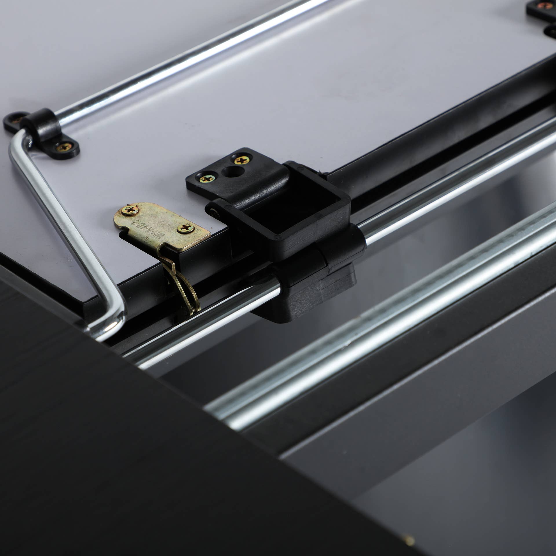 Kodu - Wholesale Side Table - Extendable melamine table in black color, 160x100x76cm5