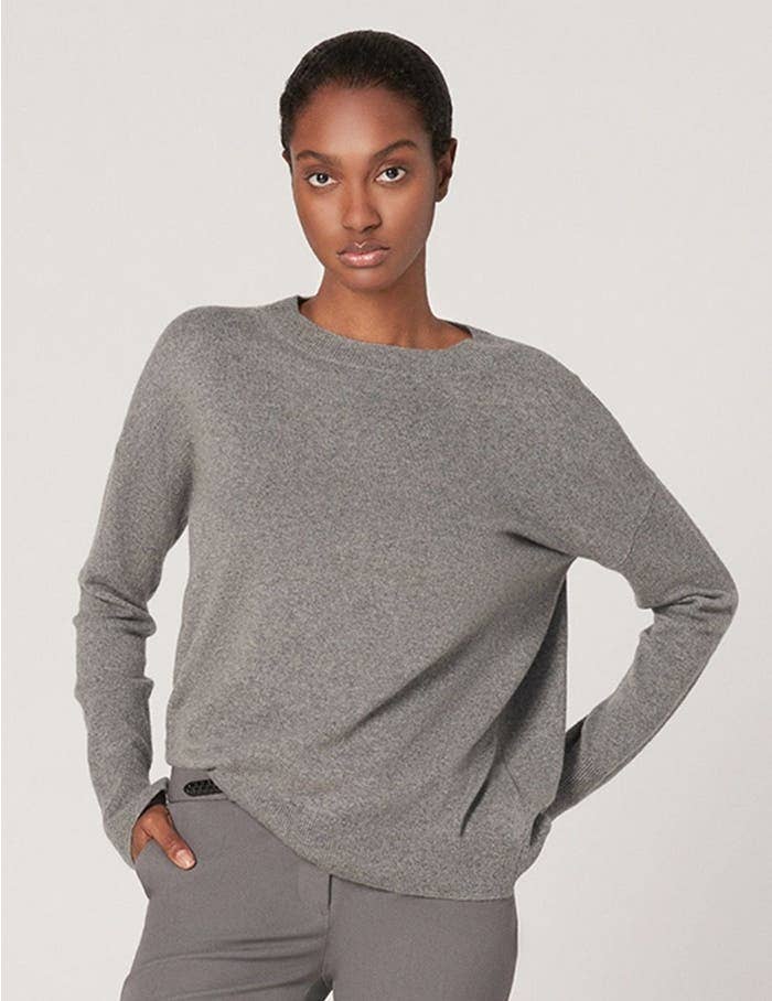 Winser London – wholesale Knitted jumper – Women′s – Audrey Cashmere Boyfriend Jumper7