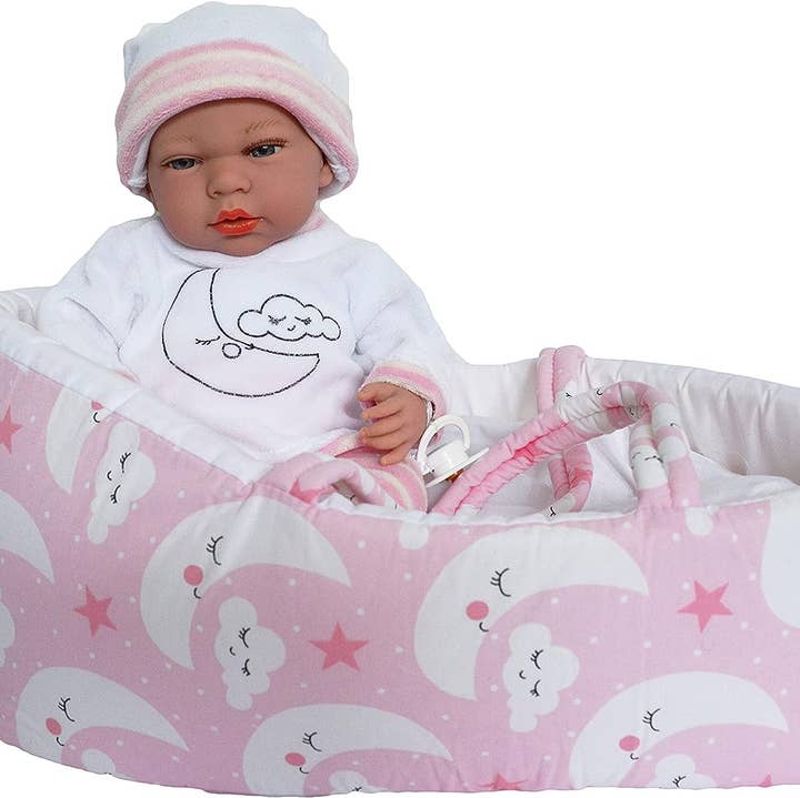 Kennedy and Friends/ Ann Lauren Dolls/ MBD - Wholesale Doll - Kids - 15" Baby Doll with Bassinet and Accessories- Sold Out0
