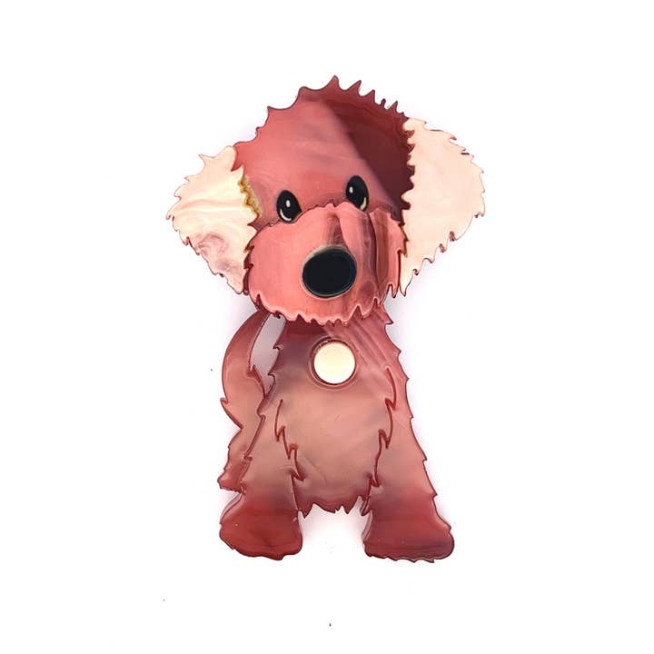 AMORINO SRL - Wholesale Individual Charm/Pendant - Dog Brooch - FT2364E417