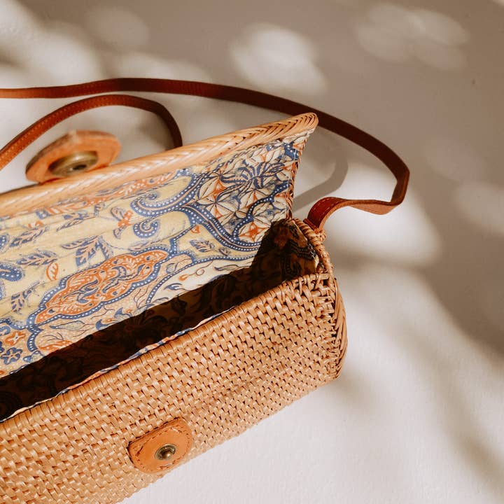 Village Thrive - Wholesale Crossbody Bag - Women's - Ulan Rattan Purse6