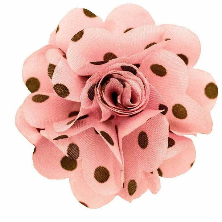 Dubal Brothers - Wholesale Lapel Pin/Button - Vittorio Vico Men's Formal Polka Dot Flower Lapel Pin: Flower Pin Suit Accessories Pins for Suit or Tuxedo by Classy Cufflinks13
