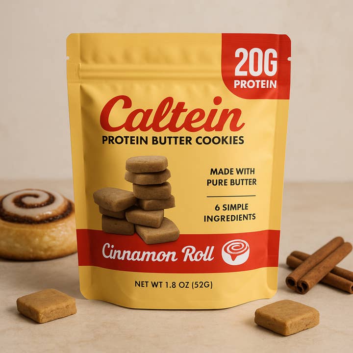 Cinnamon Roll Cookies | High Protein | Clean Label Snack for wholesale by Caltein