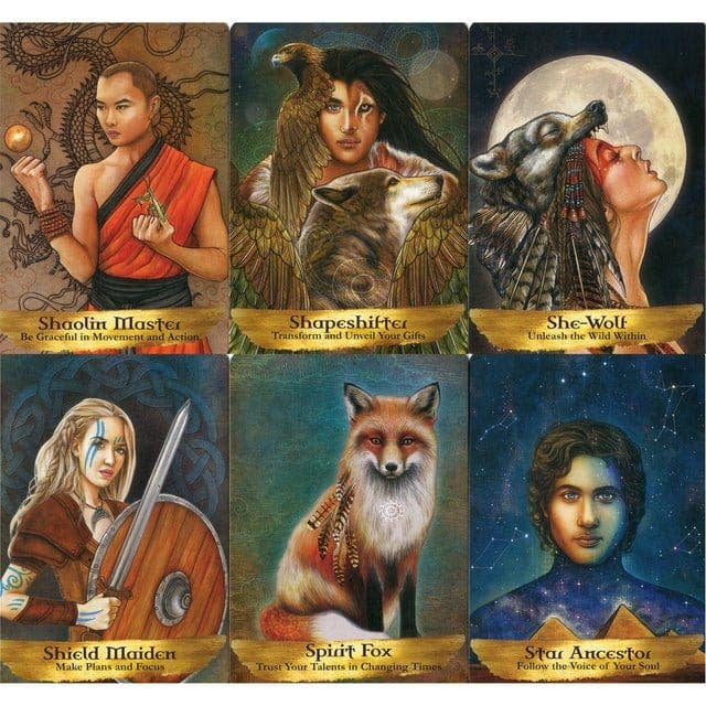 The Hare And The Moon – Cartas de tarô por atacado – Cartas Oráculo de Anjos e Ancestrais - Kyle Gray