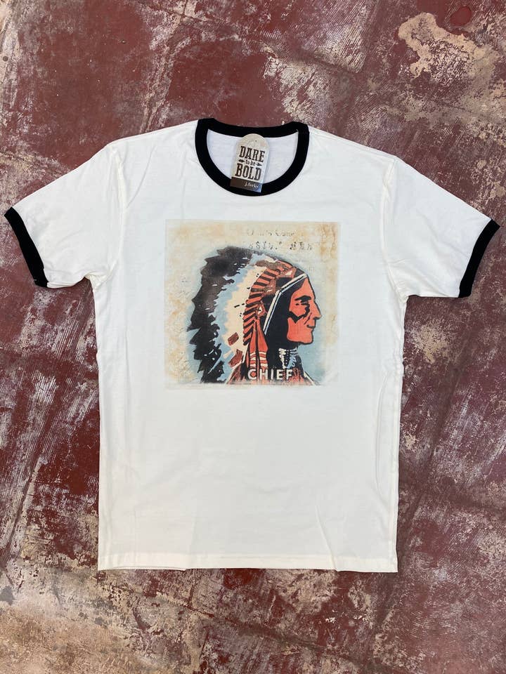 1734 Big Chief T-shirt för wholesale av J.Forks Designs