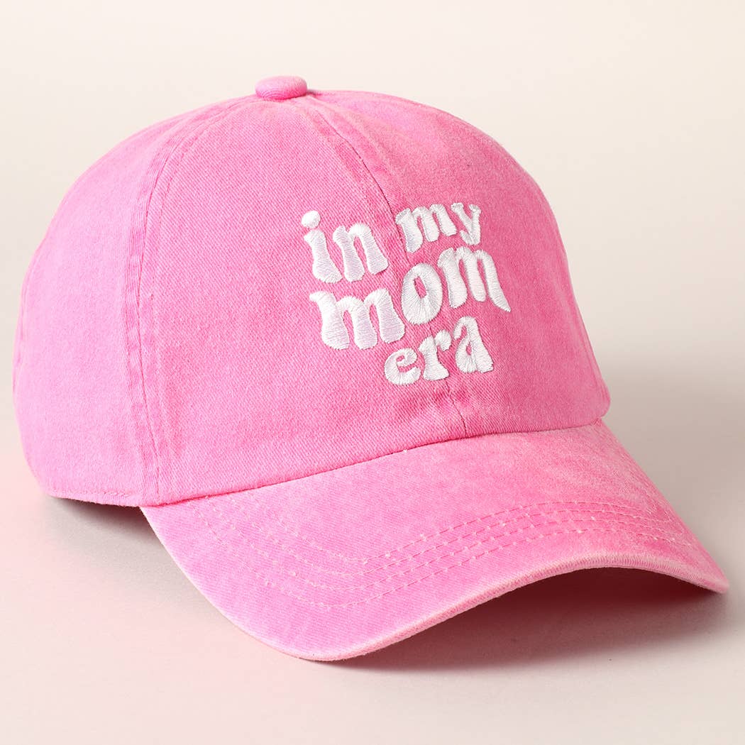Fashion City - Wholesale Baseball Cap - Women's - Embroidered Letters In My Mom Era Baseball Cap1