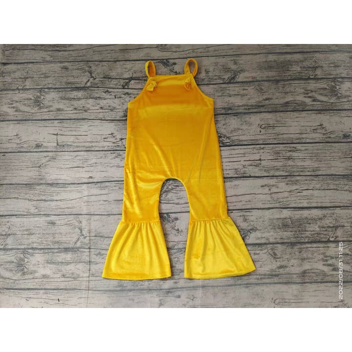 Aier Wholesale - Wholesale Jumpsuit - Baby - Baby Girls Velvet Strap Jumpsuits Overalls1